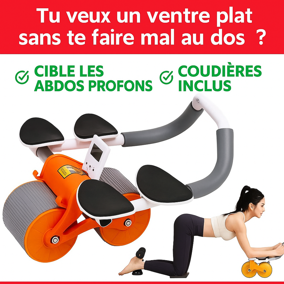 Rouleau abdominal – Entraînement Abdominaux Ultra Efficace